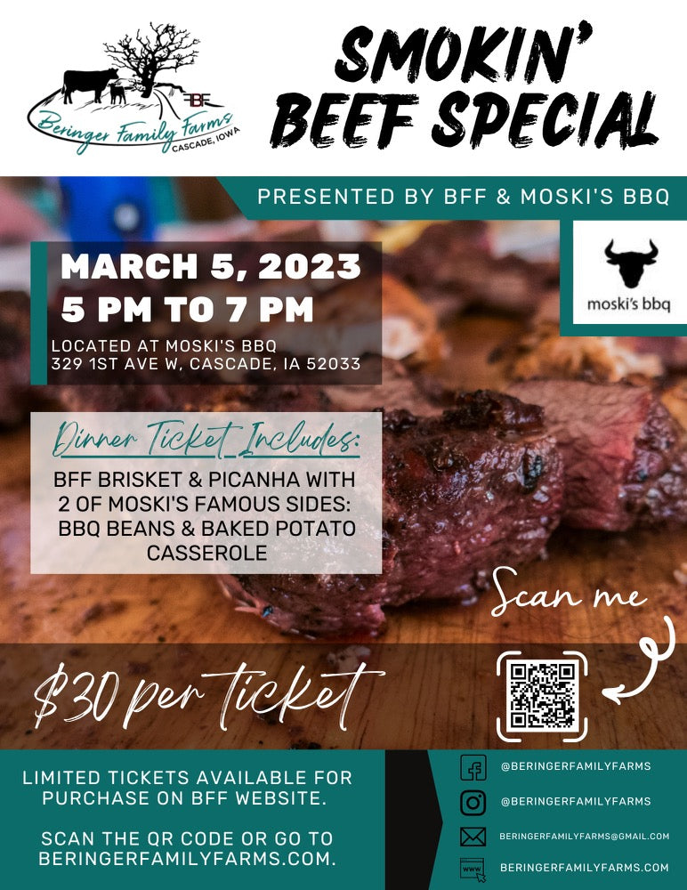Smokin' Beef Special Event
