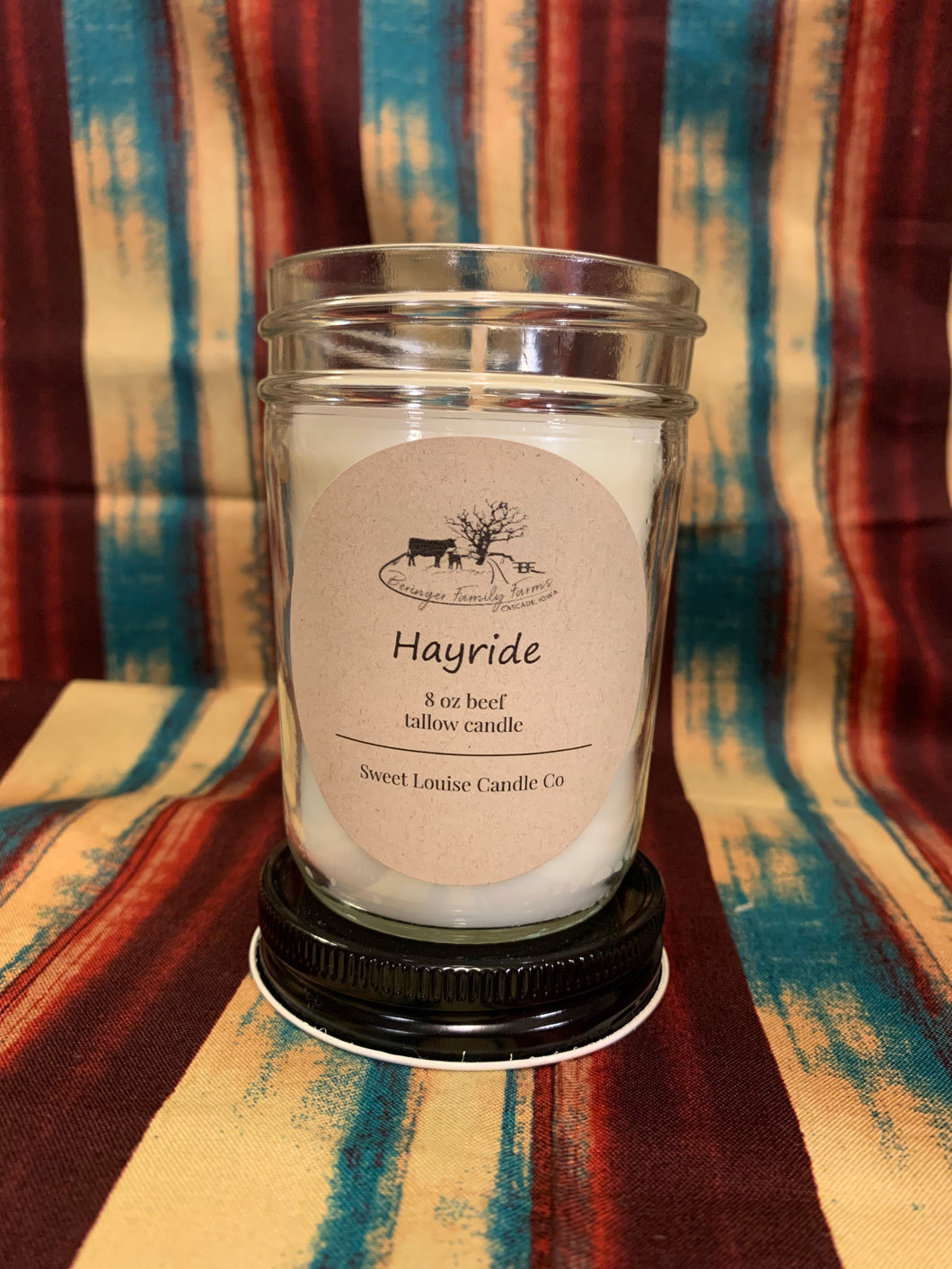 Beef Tallow Candle-Hayride